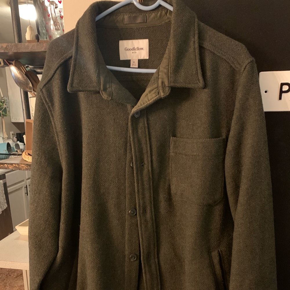 XL Goodfellow Wool Blend Shirt Jacket great shape!
